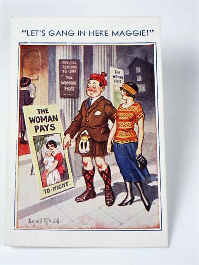 British Seaside Saucy Postcards . Holiday Humor .English . Etsy