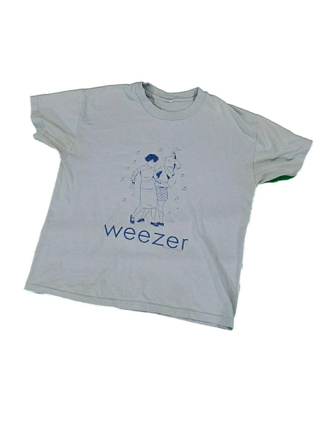 ミュージシャン VINTAGE Weezer 00s T-shirt Adrian Tomine Vintage Adrian Tomine Artwork Weezer Tshirt Size Youth Xl - Etsy
