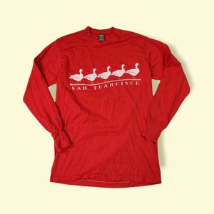 Vintage 80s San Francisco long sleeve shirt size small