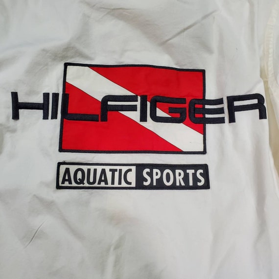 Rare vintage tommy hilfiger aquatic sports button… - image 3