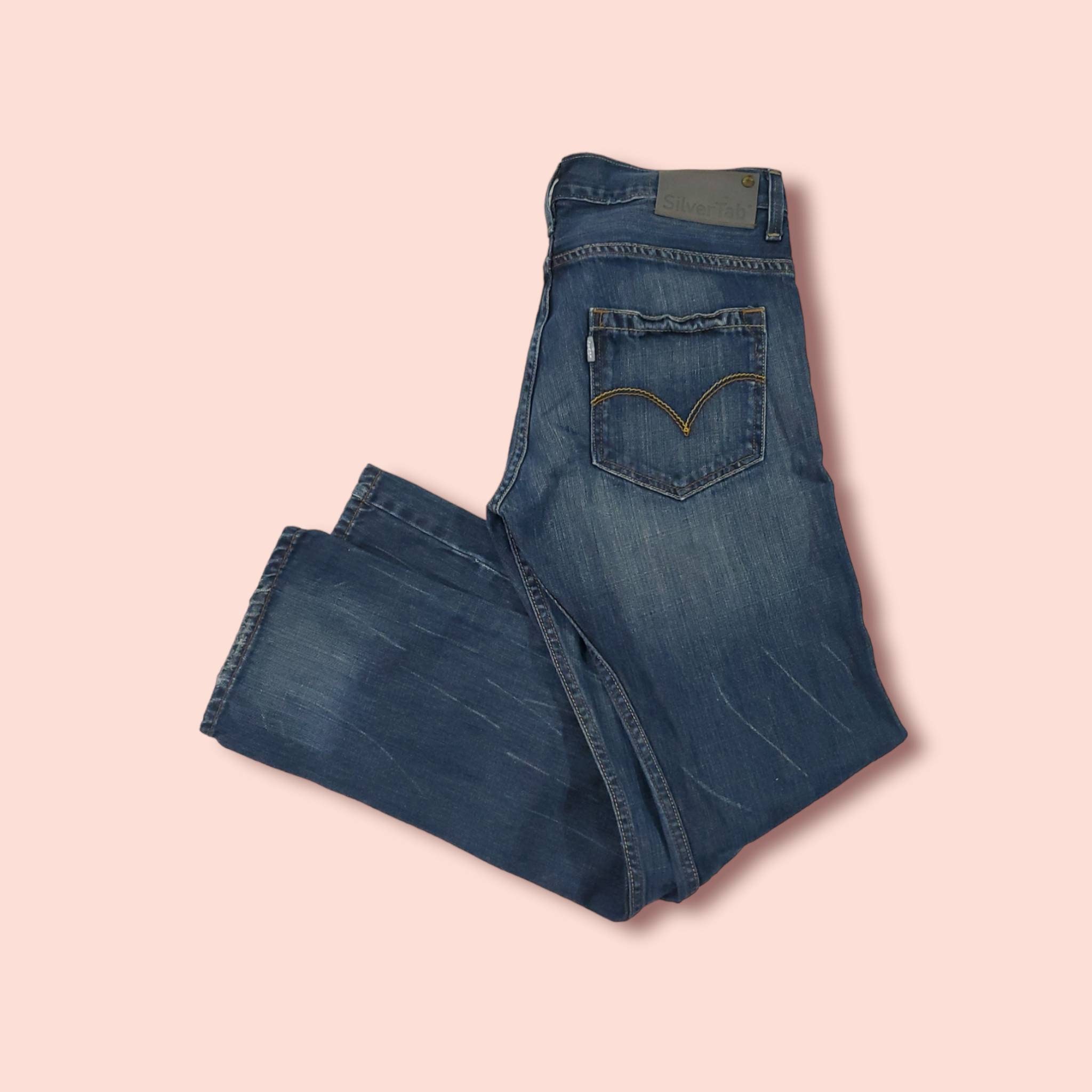 Vintage Levis Silver Tabs Skinny Fit W 29 L 30 - Etsy