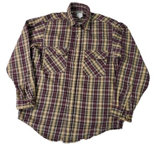 Vintage carhartt flannel size large
