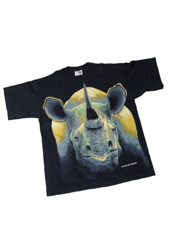 Vintage Mazatlan Mexico rhino tshirt size xl - image 1