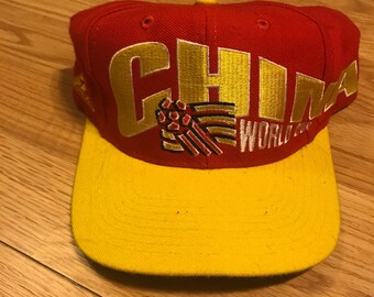 Vintage 1994 china world cup snapback