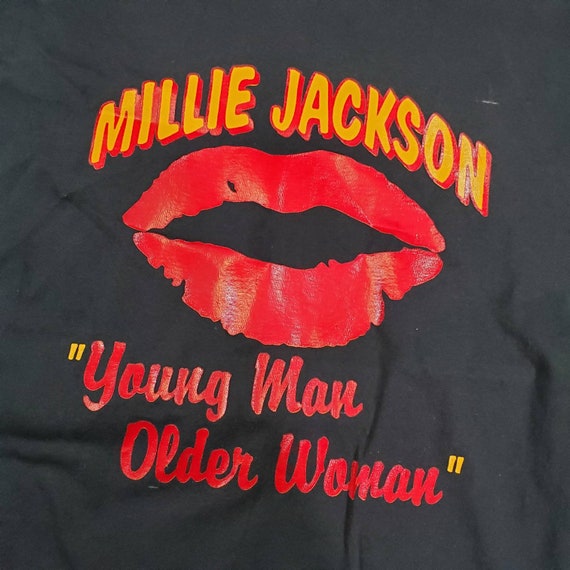 Vintage mille Jackson Young man older woman tshir… - image 2