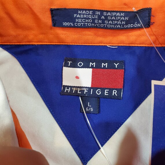 Rare vintage tommy hilfiger aquatic sports button… - image 5