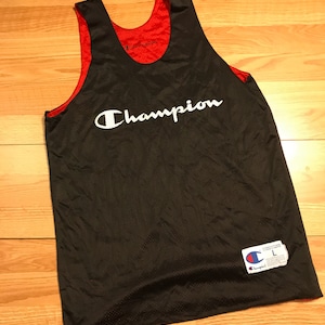 Vintage champion reversible spell out jersey size large