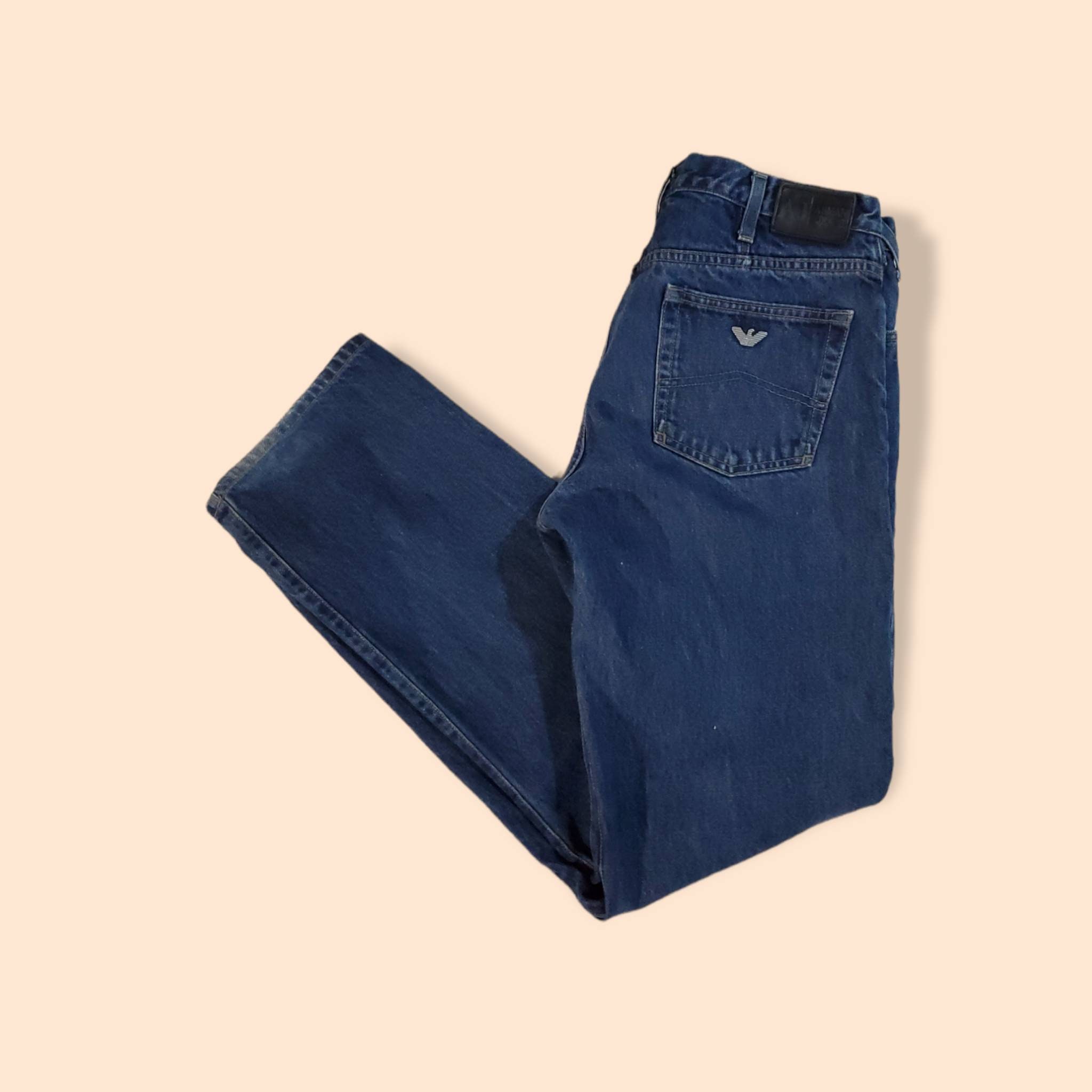 Vintage Armani Jeans W32 L30 Etsy