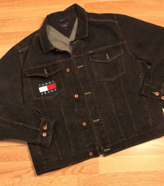 vintage tommy jean jacket