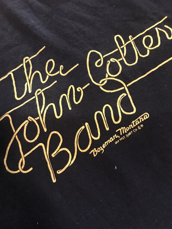 Rare 80s the john colter band tshirt size xl - image 2