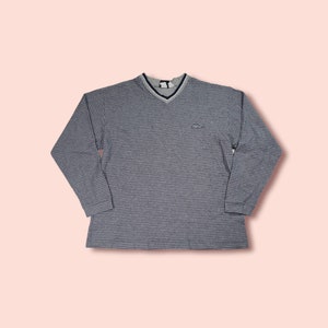 Vintage no fear v neck sweater