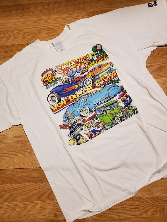 Back to the 50s tshirt size xl