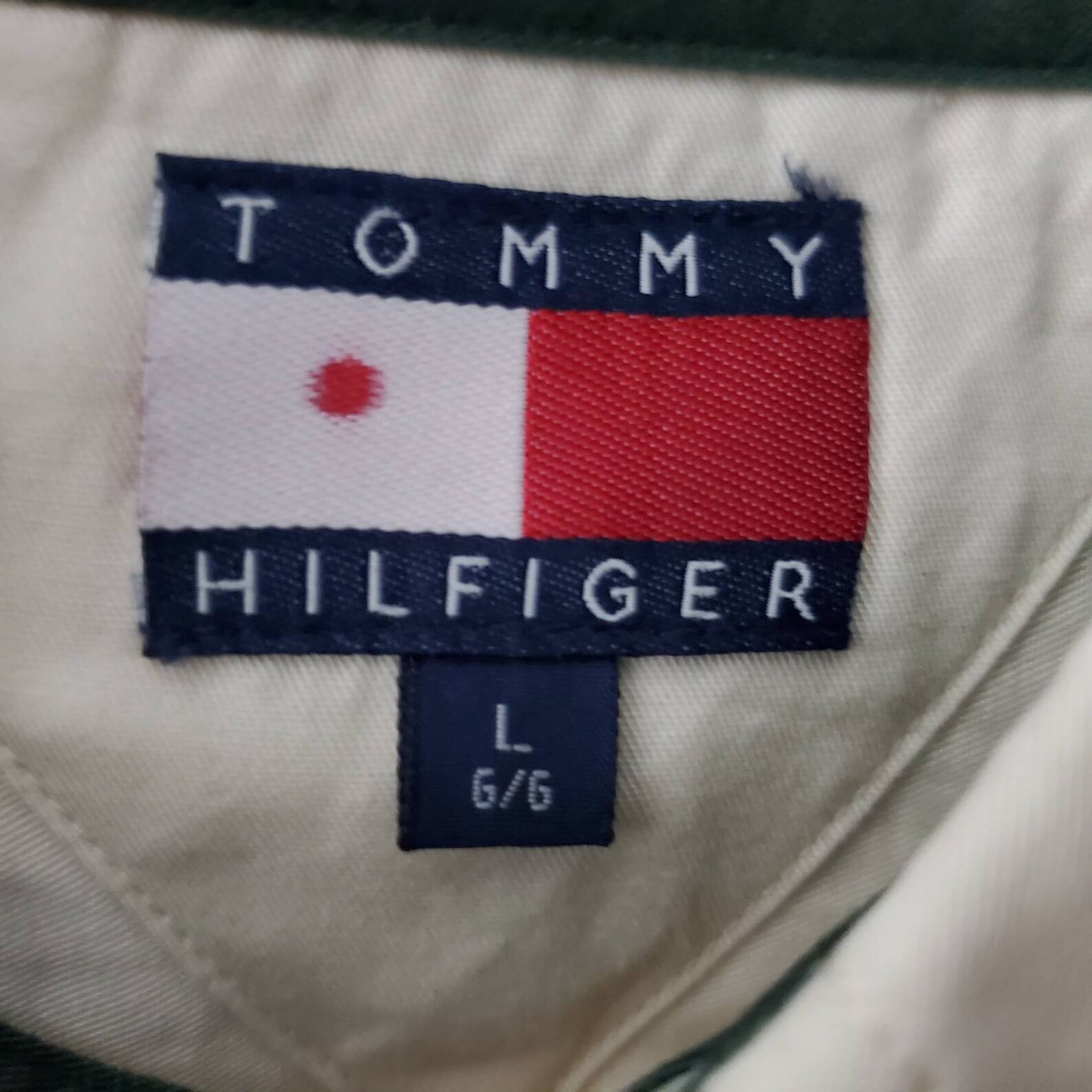 Vintage tommy hilfiger button up size large | Etsy