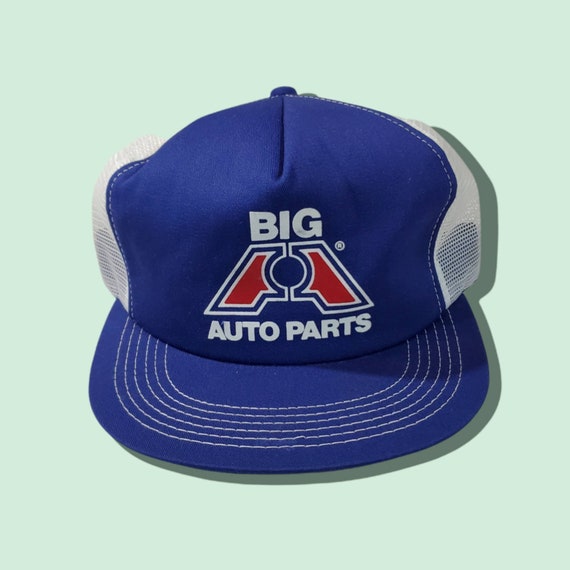 Vintage K products big a auto parts Trucker hat