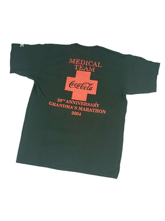 Vintage grandmas marathon medical team tshirt size large