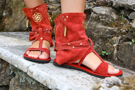 Sandales tribales ethniques Etsy France