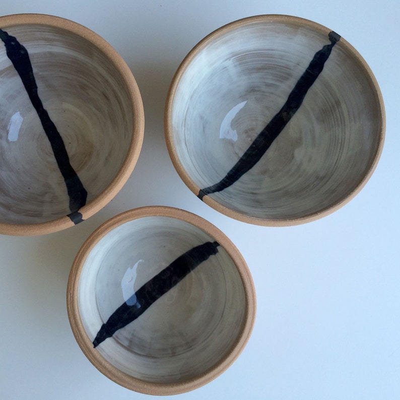 Ceramic Brown Speckle Bowls Line Bowls