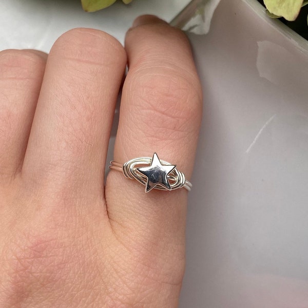 Star Ring I Single Star Ring | Simple Ring | Ring Gift | Statement Ring | Stackable Ring | New Ring | Gift For Friend | Star Jewelry