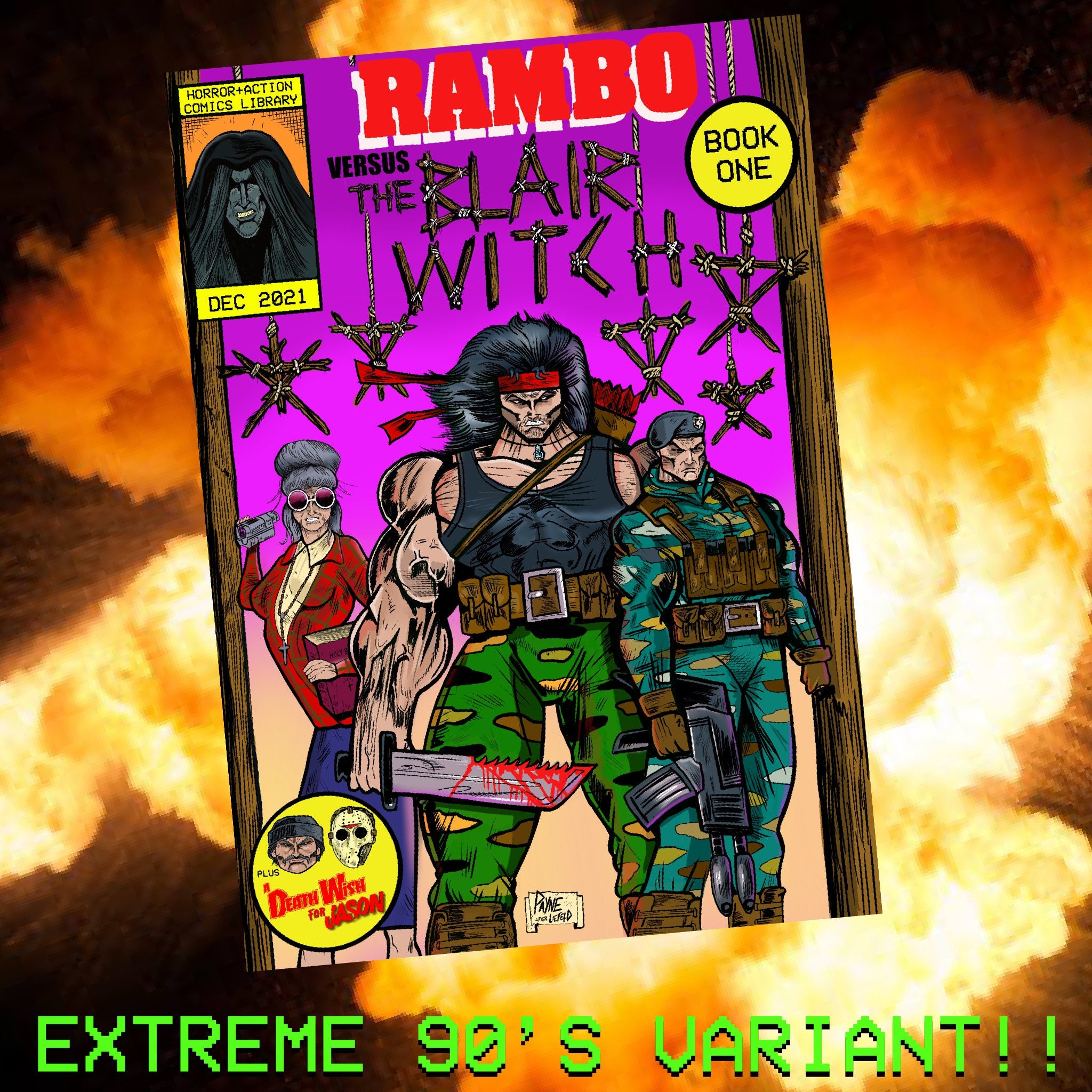 Rambo VS the Blair Witch Book One Standard Edition (extreme 90's