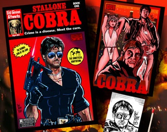 COBRA Book One et impression édition limitée de 50