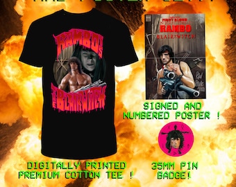 Rambo VS The Blair Witch T-Shirt Collectors Set. Limited Edition Of 50 only.