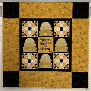 Bee Quilt Pattern for ITH