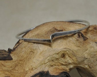 Sterling Silver Dainty Cuff Bracelet