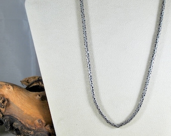 Sterling Silver 20" Byzantine Necklace Chain