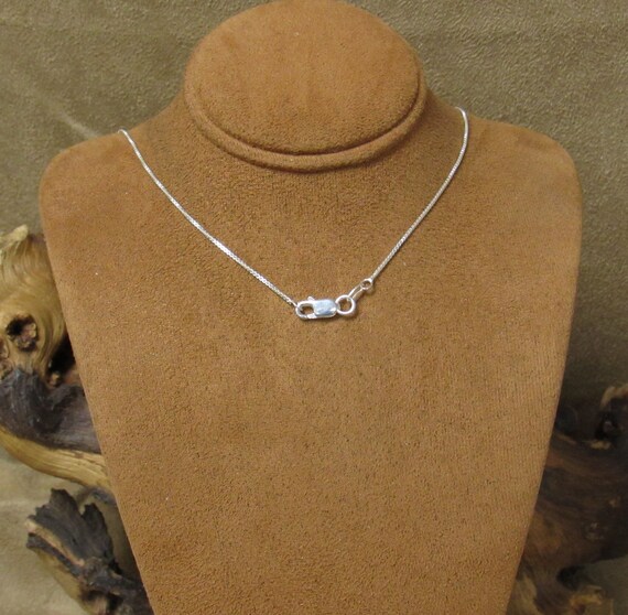 Sterling Silver and Lapis Necklace - image 4