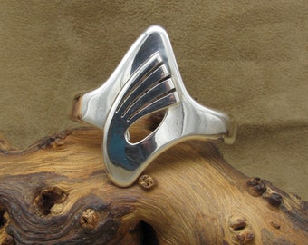 Graceful Design Sterling Silver Cuff