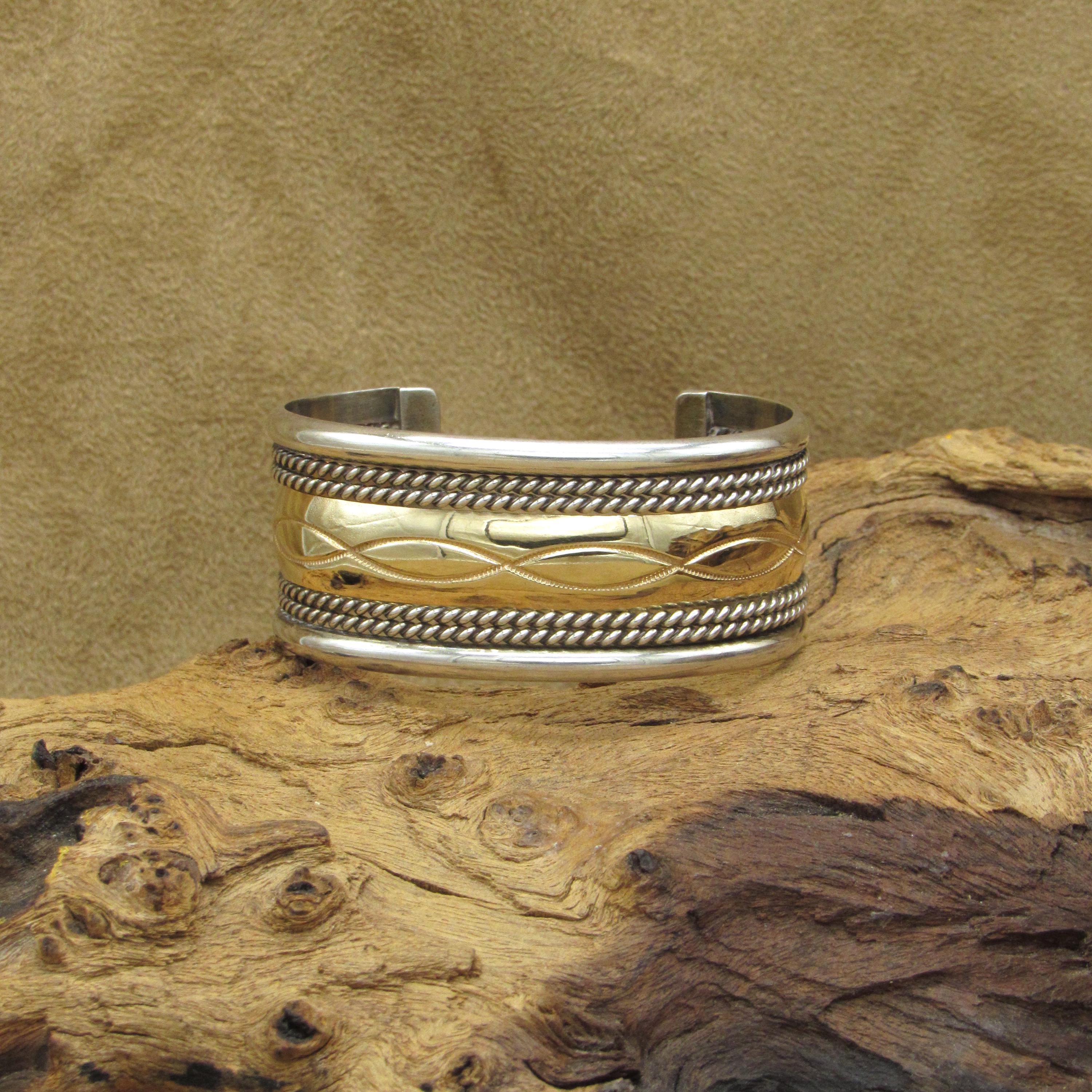 アクセサリー TAHE navajo bangle vintage Z Elaine Tahe (Navajo)Bracelet Cuff - 1/4
