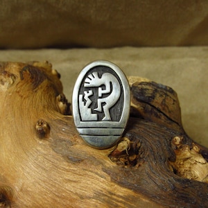 Indian Kokopelli Mike Smith Sterling 指輪・リング