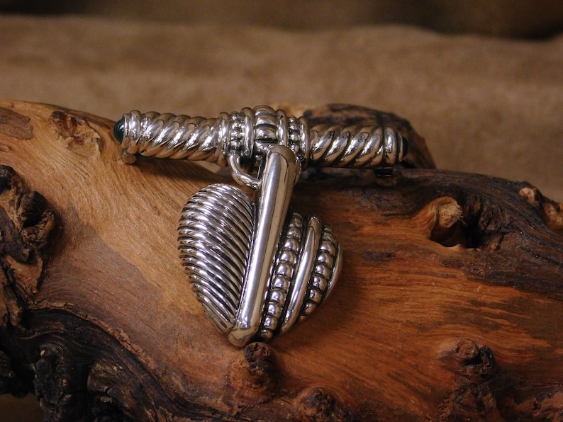Sterling Silver Judith Ripka Pin And Heart Pendant