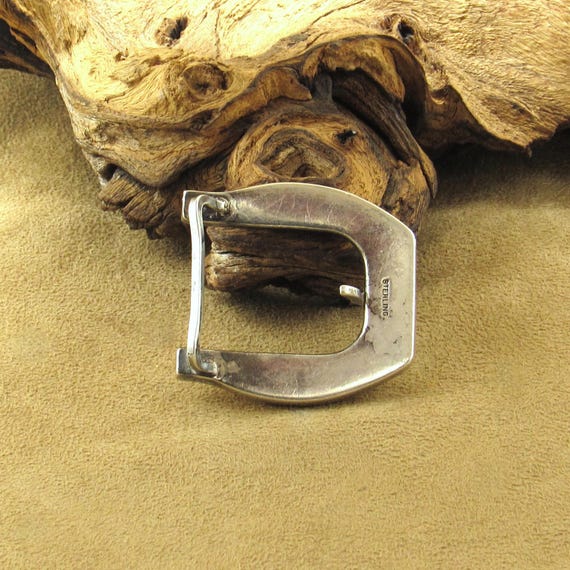 Vintage Solid Cast Sterling Silver Horseshoe-Shap… - image 4