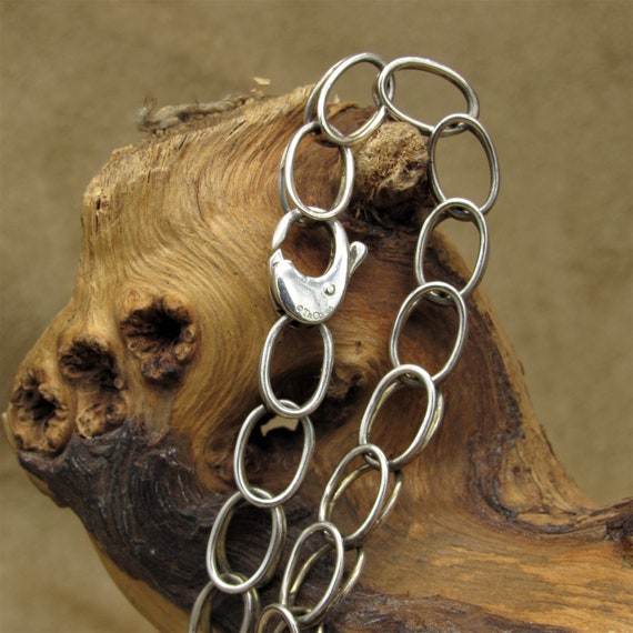 Sterling Silver Link Bracelet - image 4