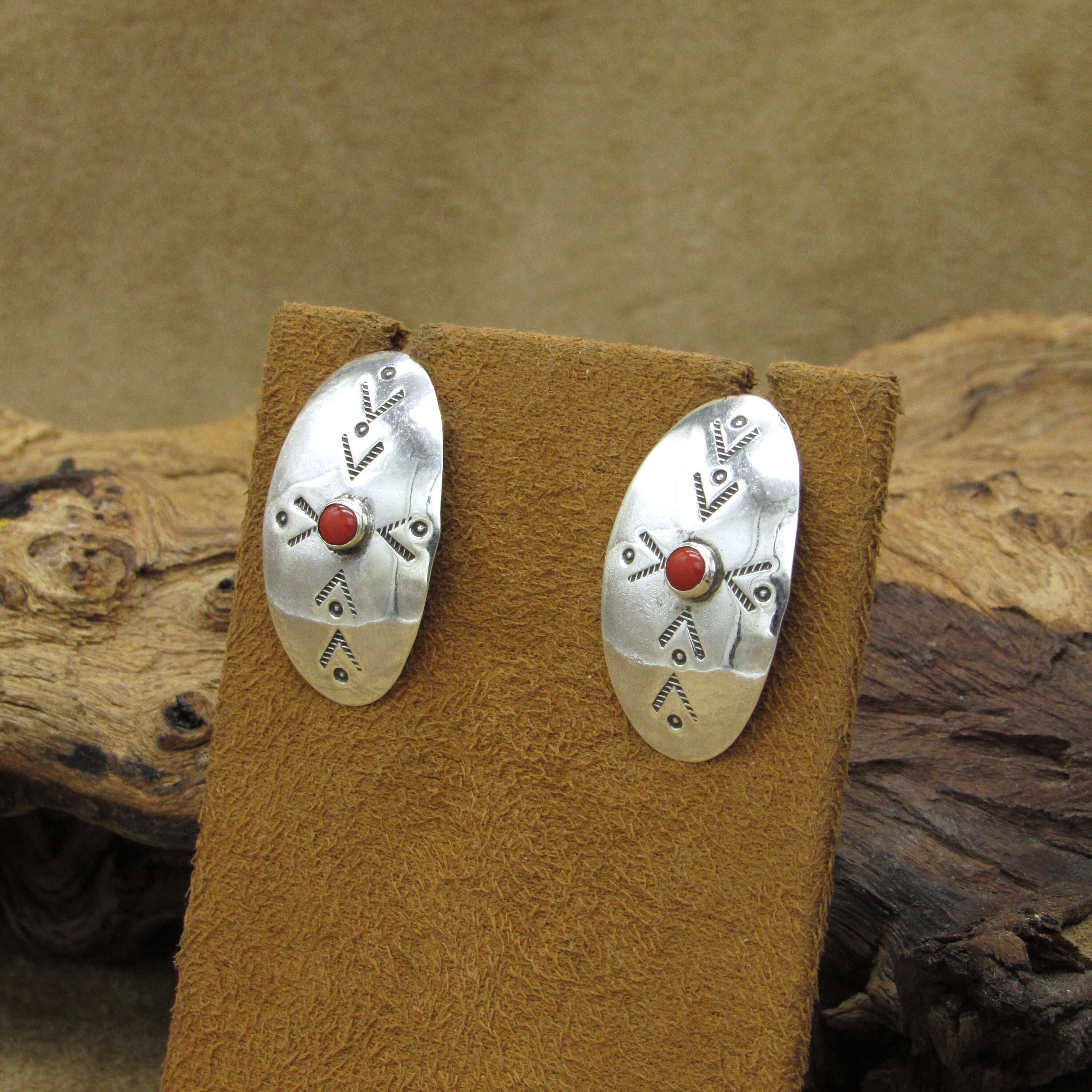 Acorn Post Earrings - Sterling Silver main image 0