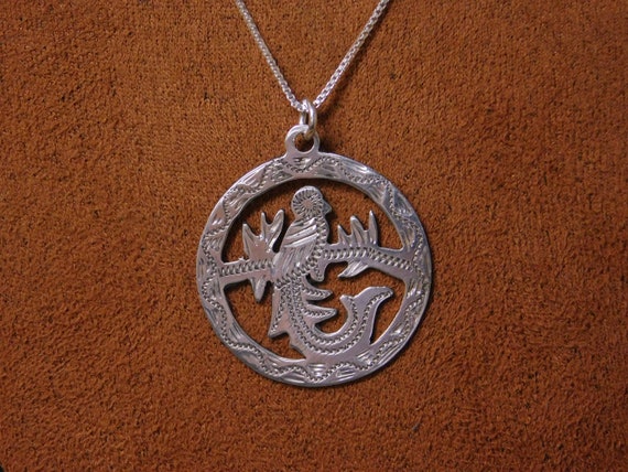 Vintage Sterling Silver Necklace - image 2