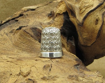 Vintage Sterling Silver Sewing Thimble