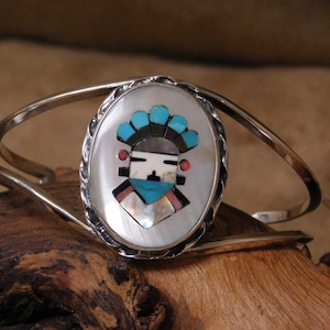 ブレスレット [Retro finger] stone bracelet (3types) Black Spinel Sterling Silver Toggle Bracelet 12.60ctw