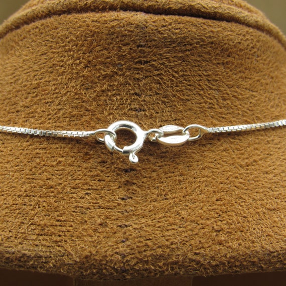 Sterling Silver Malachite Pendant Necklace - image 5