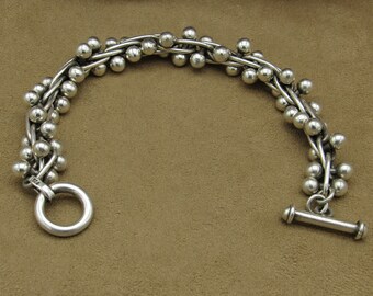 【2plan】23FW★ [MADE] 025 Wave ball toggle bracelet BR078-RGWDNEWopen_1200x1200.