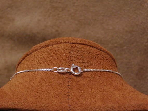 Vintage Sterling Silver Bear Necklace - image 4