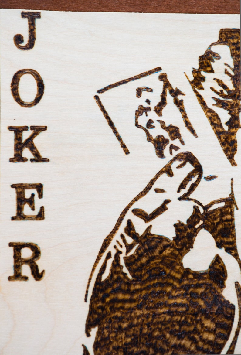 JOKER WOOD BURNING Decor image 4