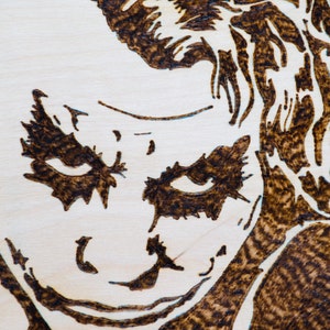 JOKER WOOD BURNING Decor image 3