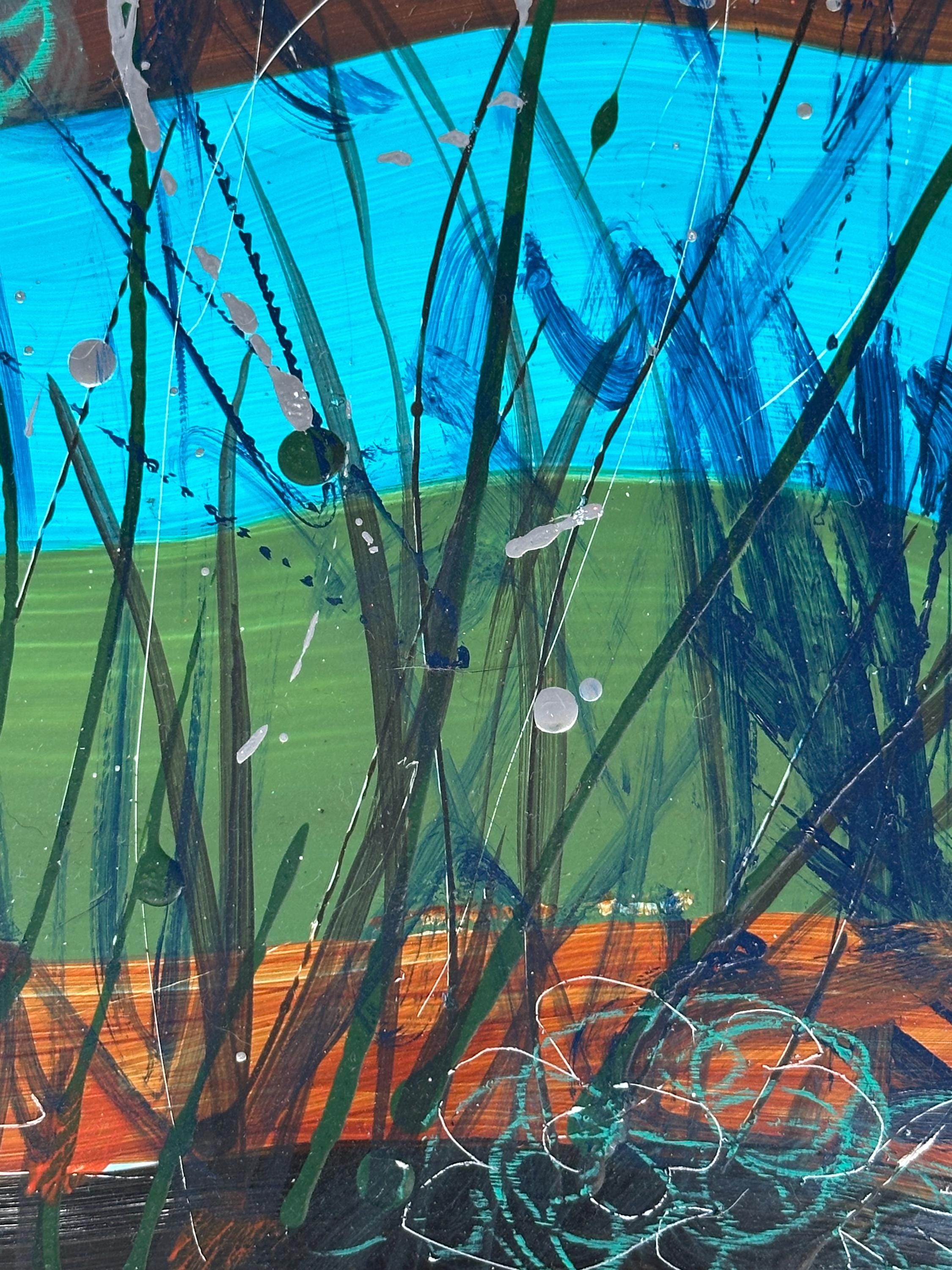 ミクストメディア抽象絵画 - Etsy 日本