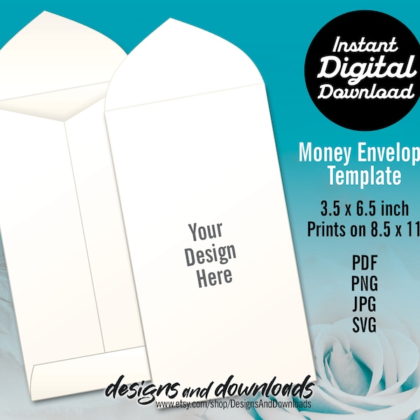 Printable Money Envelope Template