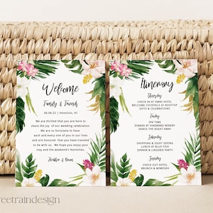 Bachelorette Welcome Letter - Etsy