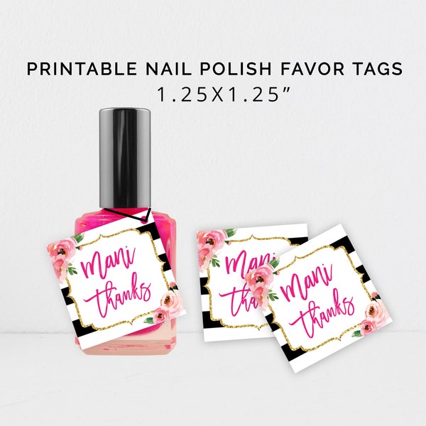 Nail Polish Favor - Etsy
