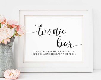 picture What Is A Toonie Bar toonie bar sign etsy