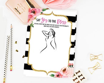 Guess the Dress, Say Yes To The Dress, Bridal Guess Game, Kate Bridal Shower, Bridal Shower Games, Wedding Dress Game, Wedding Shower Games